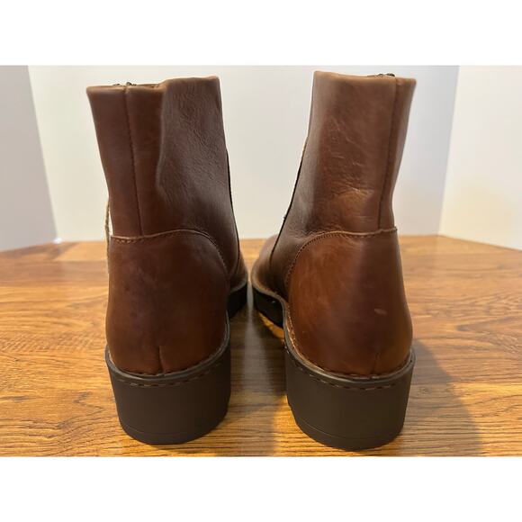 Born Women’s Tricia Handcrafted Leather Ankle Boots – Brown – Size 9.5 – NWOB - Picture 5 of 11